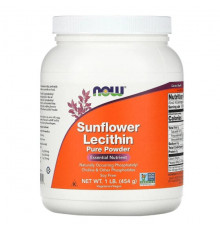 Sunflower Lecithin, Pure Powder, 1 lb (454 g)