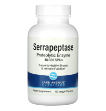 Serrapeptase, Proteolytic Enzyme, 40,000 SPUs, 30 Veggie Capsules