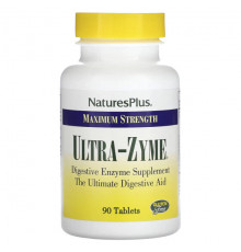 NaturesPlus, Максимальная сила действия, Ultra-Zyme, 90 таблеток