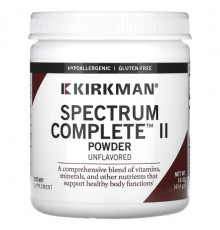 Kirkman Labs, Spectrum Complete II, порошок, без добавок, 454 г (16 унций)