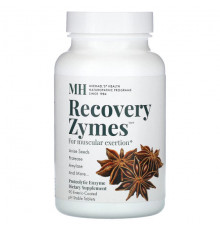 Michael's Naturopathic, Recovery Zymes, 90 таблеток с кишечнорастворимой оболочкой и стабильным уровнем pH