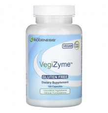 Nutra BioGenesis, VegiZyme, 120 капсул