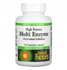 High Potency Multi Enzyme, 60 Vegetarian Capsules