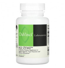 DaVinci Laboratories of Vermont, All-Zyme, 90 таблеток