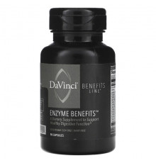 DaVinci Laboratories of Vermont, Enzyme Benefits`` 90 капсул