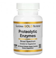 Proteolytic Enzymes, 90 Delayed Release Veggie Capsules