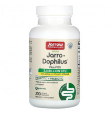 Jarrow Formulas, Vegan Jarro-Dophilus Plus FOS, 100 растительных капсул