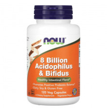 8 Billion Acidophilus & Bifidus, 120 Veg Capsules