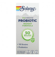 Mycrobiome Probiotic Weight Formula, 50 Billion, 30 VegCaps