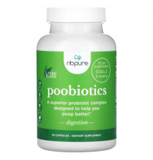 NB Pure, Poobiotics`` 60 капсул