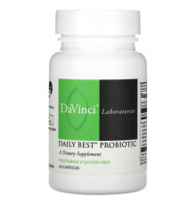 DaVinci Laboratories of Vermont, Daily Best Probiotic, 60 капсул