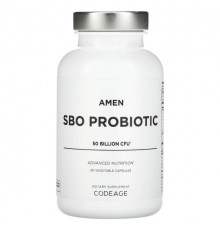 Amen, SBO Probiotic, 50 Billion CFU, 60 Vegetable Capsules