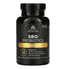 SBO Probiotics, 25 Billion CFU, 60 Capsules