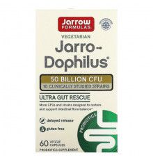 Jarrow Formulas, Jarro-Dophilus, 50 млрд КОЕ, 60 растительных капсул