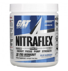 GAT, Sport, NITRAFLEX, со вкусом фруктового пунша, 312 г (11 унций)