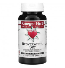 Resveratrol Six, 60 Vegetarian Capsules