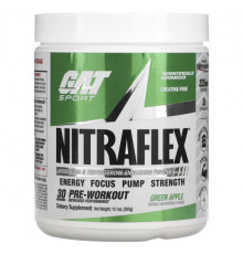 GAT, Sport, NITRAFLEX, со вкусом фруктового пунша, 312 г (11 унций)