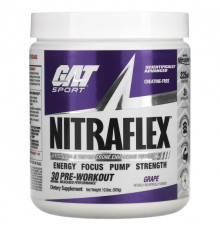 GAT, Sport, NITRAFLEX, со вкусом фруктового пунша, 312 г (11 унций)