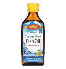 Carlson, Norwegian, The Very Finest Fish Oil, Natural Mixed Berry, 1,600 mg, 6.7 fl oz (200 ml)