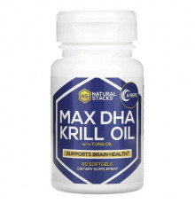 Max DHA Krill Oil with Tuna Oil, 60 Softgels