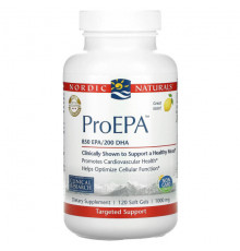 Nordic Naturals, ProEPA, лимон, 1000 мг, 120 мягких таблеток