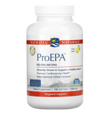 Nordic Naturals, ProEPA, лимон, 1000 мг, 120 мягких таблеток