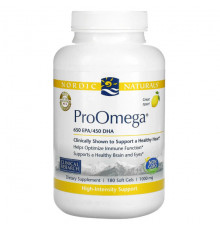 Nordic Naturals, ProOmega, со вкусом лимона, 1000 мг, 60 мягких капсул