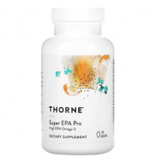 Thorne, Super EPA Pro, 120 желатиновых капсул