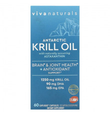 Antarctic Krill Oil with Astaxanthin, 60 Caplique Capsules