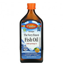 Carlson, Norwegian, The Very Finest Fish Oil, Natural Mixed Berry, 1,600 mg, 6.7 fl oz (200 ml)