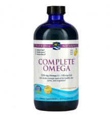 Nordic Naturals, Complete Omega, с лимонным вкусом, 237 мл (8 жидк. унций)