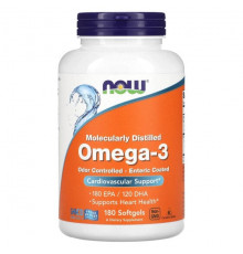 Omega-3, 180 EPA / 120 DHA, 180 Softgels