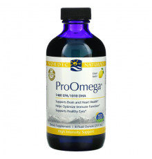 Nordic Naturals, ProOmega, лимон, 237 мл (8 жидк. унций)