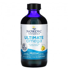 Nordic Naturals, Ultimate Omega, со вкусом лимона, 2840 мг, 119 мл (4 жидк. унции)