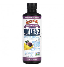 Seriously Delicious, Omega-3 Fish Oil, High Potency, Key Lime Pie, 1,500 mg, 16 oz (454 g)