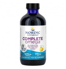 Nordic Naturals, Complete Omega, с лимонным вкусом, 237 мл (8 жидк. унций)