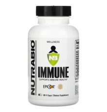 NutraBio, Immune, 90 V-капсул