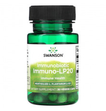 Swanson, Immunobiotic, Immuno-LP20, 30 растительных капсул