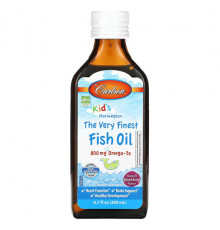 Carlson, Kids, The Very Finest Fish Oil, Natural Mixed Berry , 800 mg, 6.7 fl oz (200 ml)