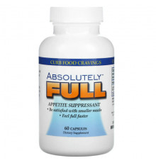 Absolute Nutrition, Absolutely Full, средство для подавления аппетита, 60 капсул