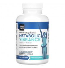 Vibrant Health, Metabolic Vibrance, версия 2, 90 растительных капсул