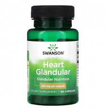 Swanson, Heart Glandular, 250 мг, 60 капсул