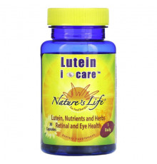 Nature's Life, Lutein I Care, 30 капсул