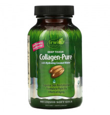 Irwin Naturals, Collagen-Pure, Deep Tissue, 80 гелевых капсул