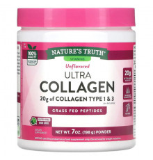 Nature's Truth, Ultra Collagen Powder, без добавок, 198 г (7 унций)