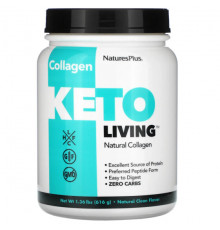 NaturesPlus, Keto Living, натуральный коллаген, 1,36 фунта (616 г)