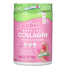 Obvi, More Than Collagen, Watermelon, 10.93 oz (310 g)