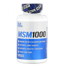 EVLution Nutrition, MSM 1000`` 120 растительных капсул