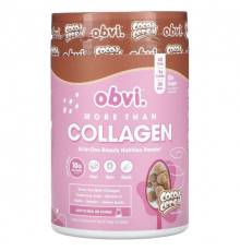 Obvi, More Than Collagen, All-In-One Beauty Nutrition Powder, Cocoa Cereal, 13.68 oz (388 g)