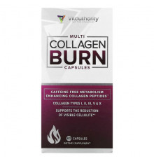 Vitauthority, Multi Collagen Burn, 60 капсул